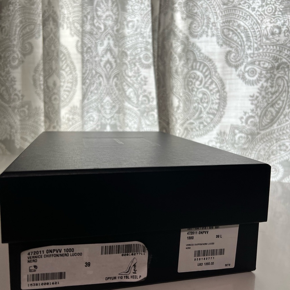 Saint Laurent Black Opyum 110 YSL Heel - Picture 4 of 6